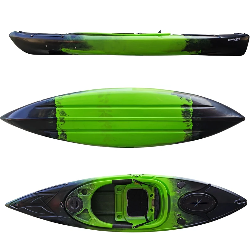 Cambridge kayaks Herring Sit inside Kayak 10 Colour Options (Black Green Fade)
