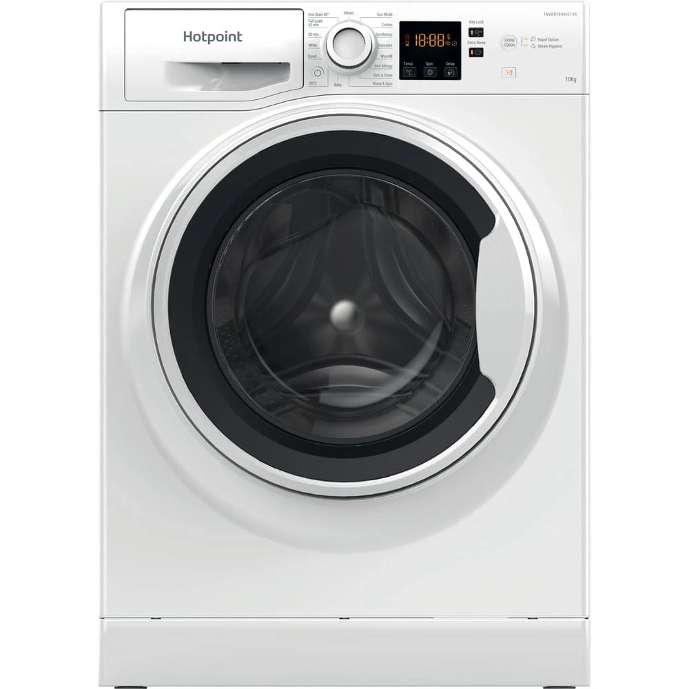 Hotpoint NSWA 1046 WW UK 10kg Washing Machine with 1400 rpm - White - A Rated