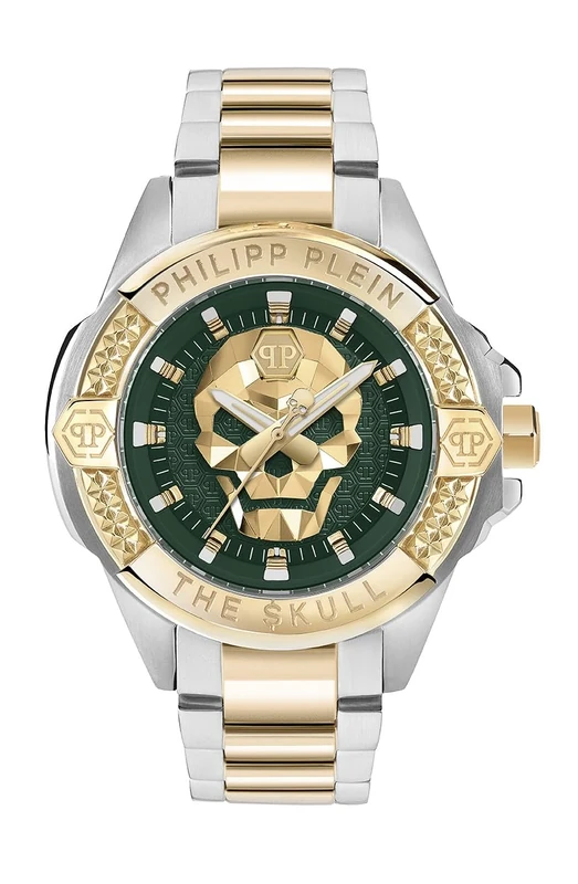 Philipp Plein Men's Analogue Quartz Watch with Stainless Steel Strap PWAAA2825