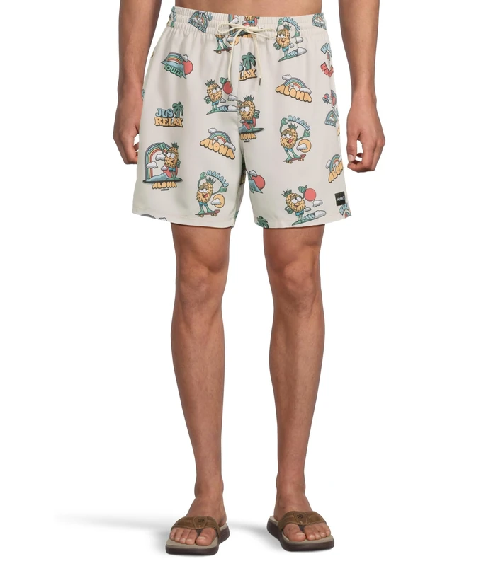 Boardshort Men - Cannoball Volley 17', Bone 3, XL