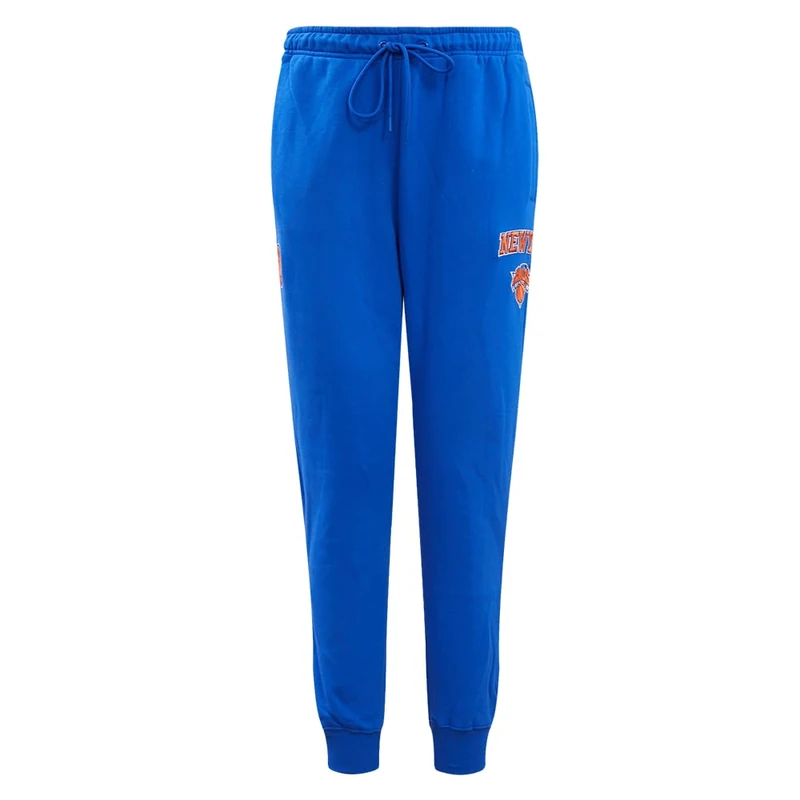 Pro Standard Womens NBA New York Knicks Classic Chenille Sweatpant Royal Blue L