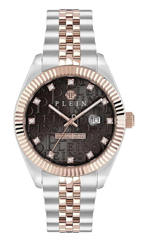 Philipp Plein Men Date Superlative Analogue Quartz Watch