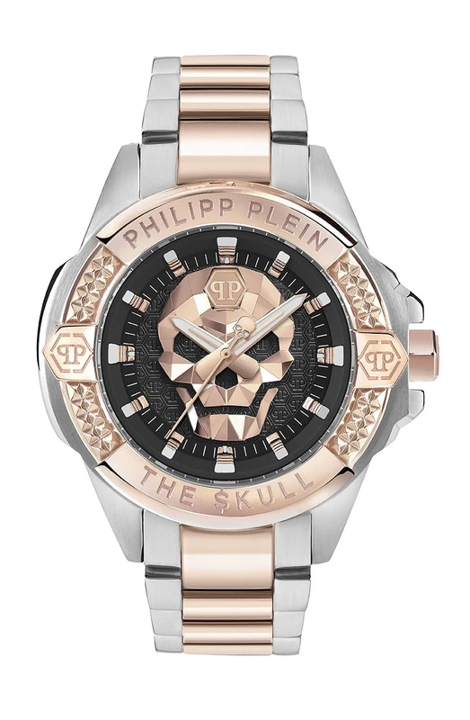 Philipp Plein Men's Analogue Quartz Watch with Stainless Steel Strap PWAAA2925