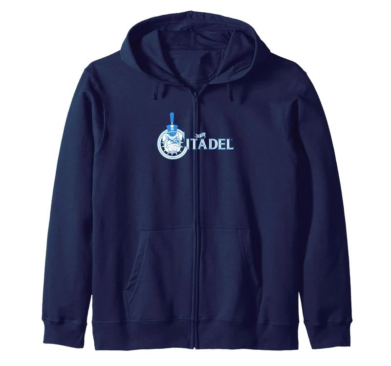 The Citadel Bulldogs | Official NCAA University | RYLCIT06 Zip Hoodie