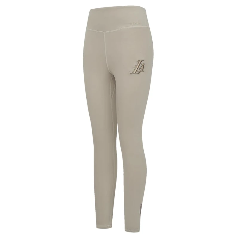 Pro Standard Womens NBA Los Angeles Lakers Neutral Legging Taupe XL