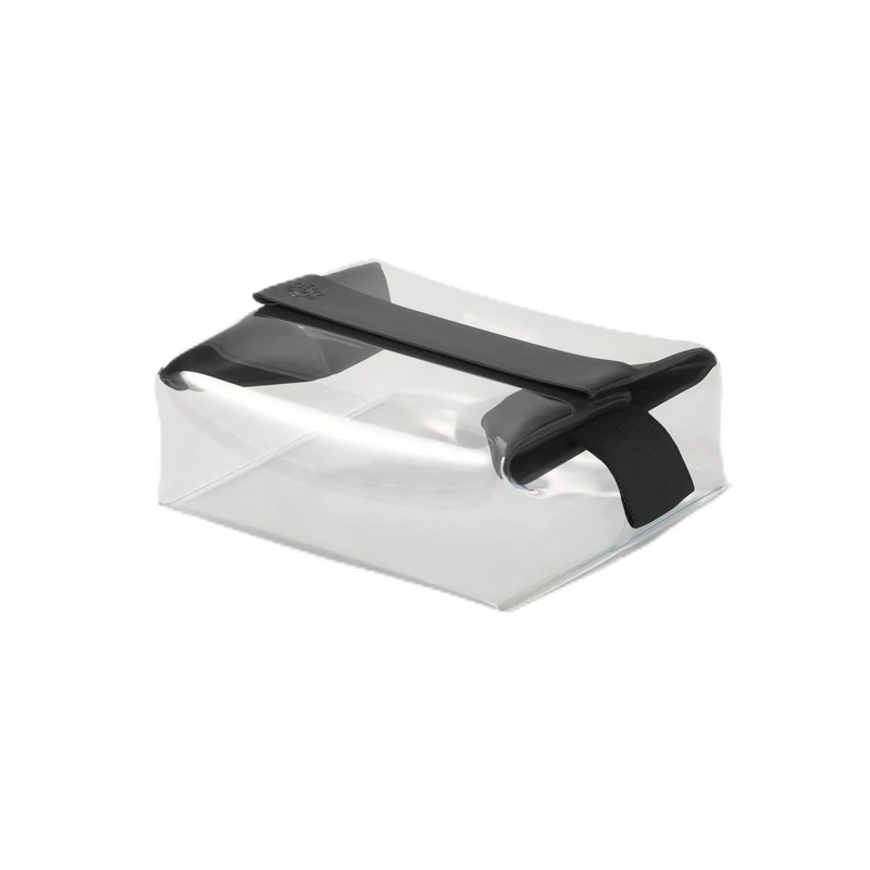 Cadence Parcel - Clear Dopp Kit with Magnetic Closure - Durable and Leak-Resistant Travel Toiletry Kit - Modular Design, Ink, M, Travel Toiletry Kit