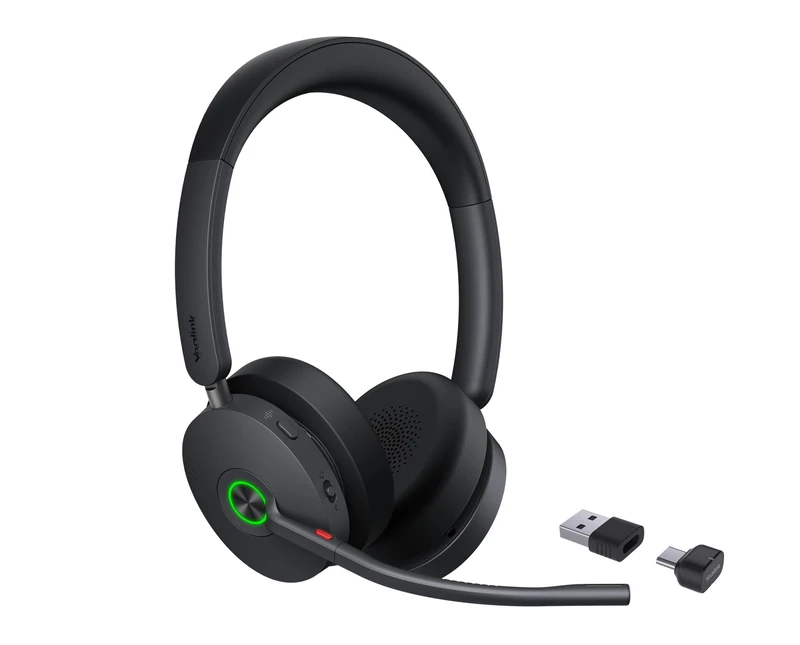 Yealink BH 74 UC Headset - Bluetooth, Hybrid ANC, 32h Talk Time, USB-C/A, 50m Range