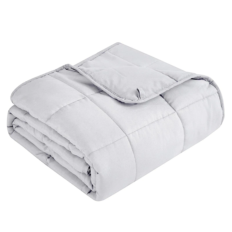 Topcee Weighted Blanket for Adults (20 lbs, 60" x 80") Queen Size Soft Cooling Heavy Blanket Sleeping, Apply to 190-210 lbs Body, Thick Breathable Blanket with Glass Bead, Easy Care
