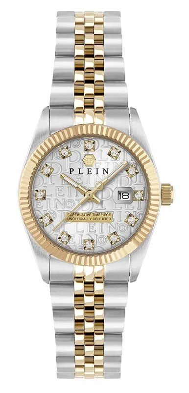 Philipp Plein Women Analogue Quartz Watch Date Superlative