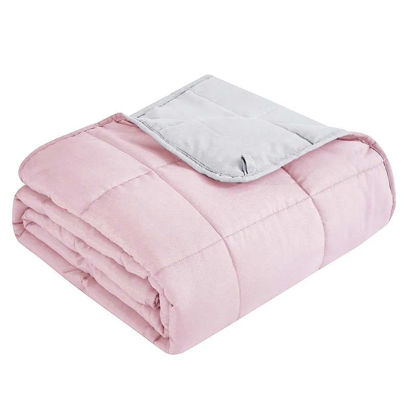 Topcee Weighted Blanket for Adults (20 lbs, 60" x 80") Queen Size Soft Cooling Heavy Blanket Sleeping, Apply to 190-210 lbs Body, Thick Breathable Blanket with Glass Bead, Easy Care