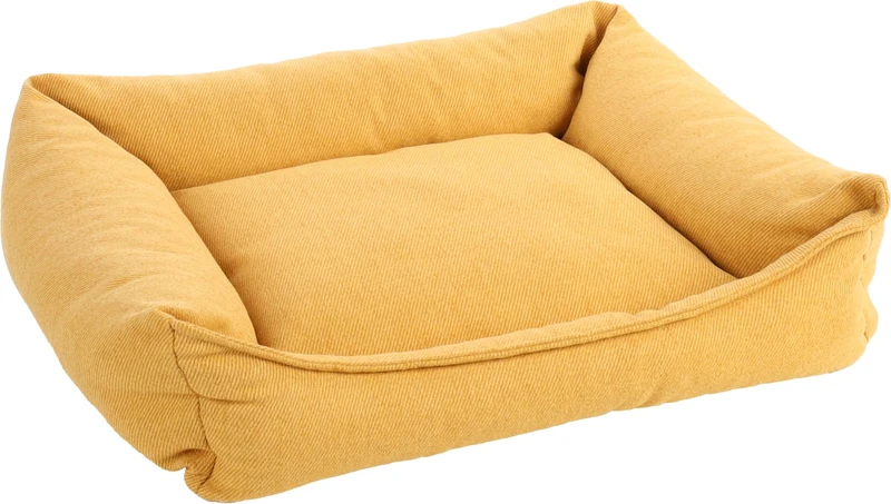 Flamingo Basket Baldar Rectangle Yellow 80x67x22cm - Image 1