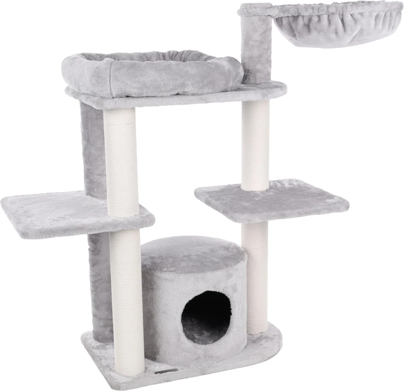 Flamingo SCRATCHING TREE FENWAY GREY 119x42,5x104CM