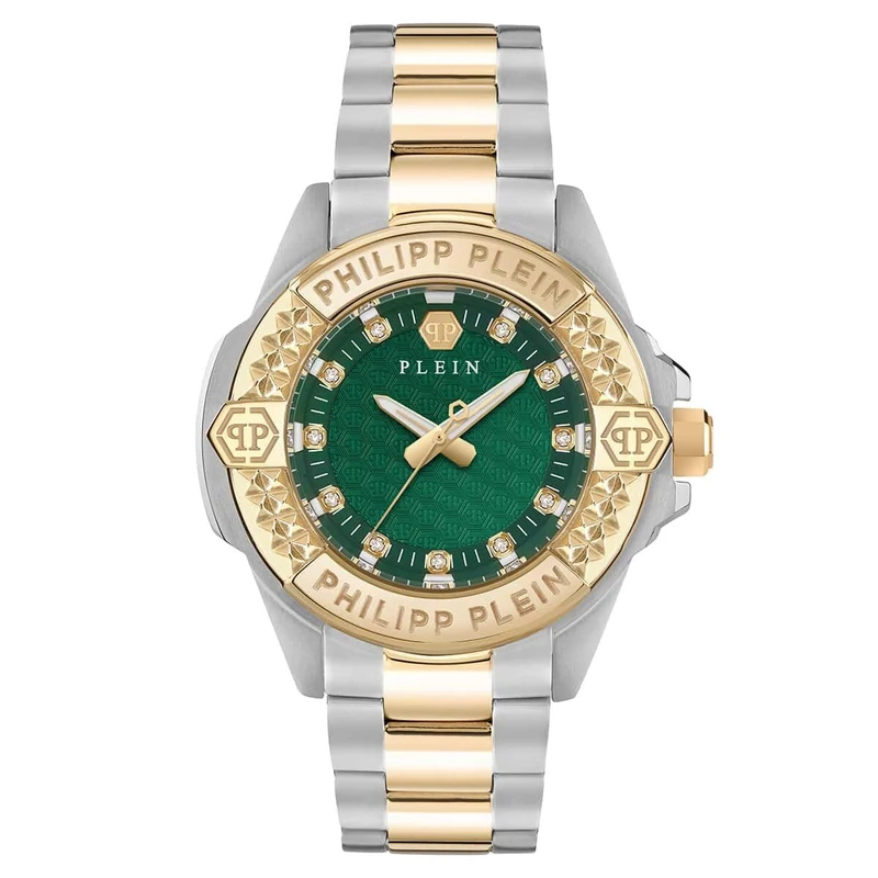 Philipp Plein Women's Analogue Quartz Watch with Stainless Steel Strap PWOFA0625