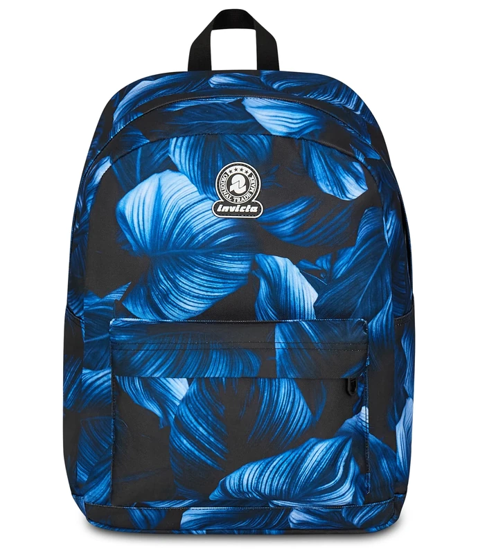 Invicta Ollie Fantasy Monoscompartment, Blue, Bottle Pocket, 14" PC Pocket, School Backpack, Girl and Girl, blue, Taglia unica, modern