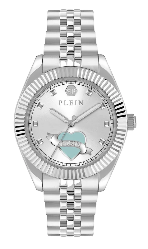 Philipp Plein Women's Analogue Quartz Watch with Stainless Steel Strap PW2BA1125