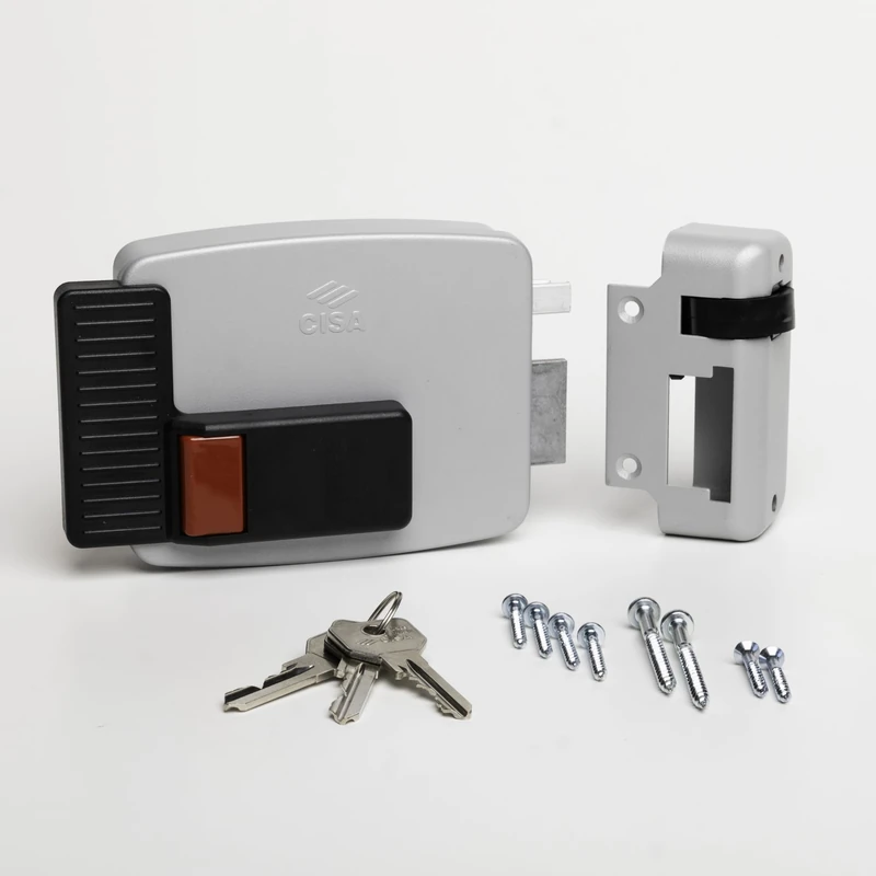 CISA 111611601N7 Elettroserratura da applicare Lock, Alu Grey