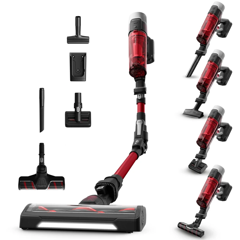 Rowenta RH2099WO, Stick Vacuum Cleaner, Purple & Silver