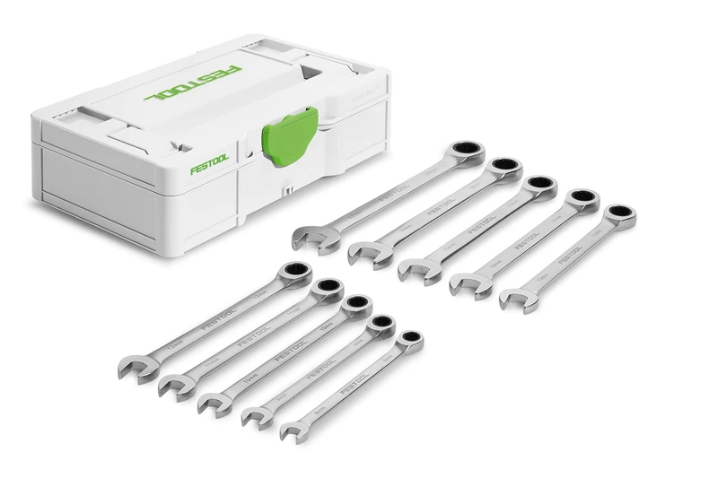 Festool Ring Ratchet Spanner Set SYS3 S 76-RRS-Set