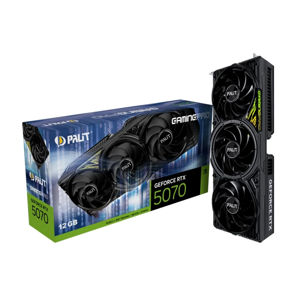 Palit GeForce RTX 5070 GamingPro (12GB GDDR7/PCI Express 5.0/ MHz/28000MHz)