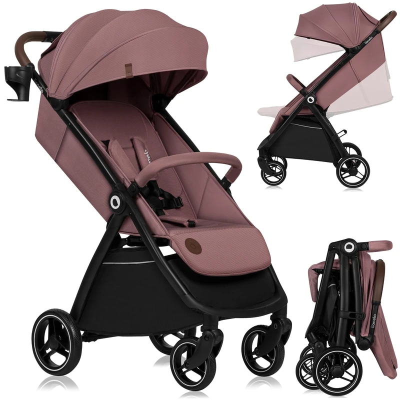 Lionelo Ingrid Lightweight Auto-Folding Stroller - Compact