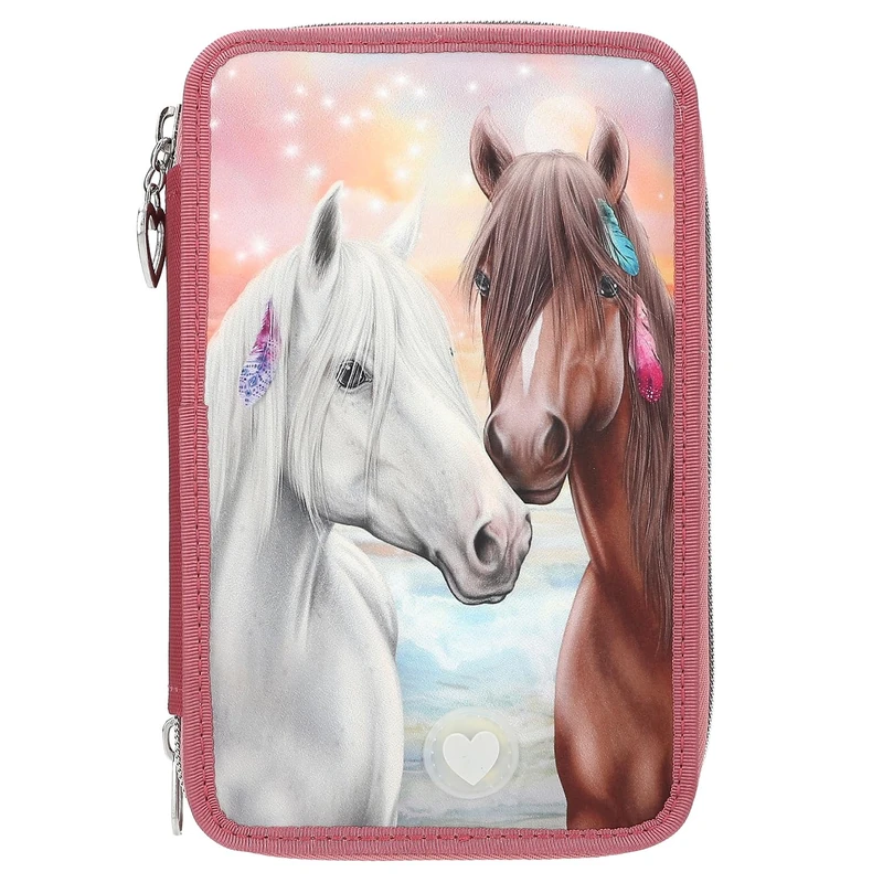 Miss Melody 3-compartment pencil case