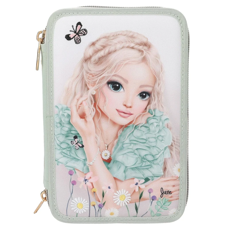 Depesche TOPModel Summer Feeling Pencil Case - Sage Green