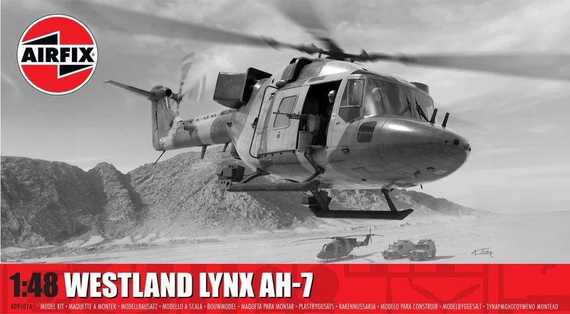 Airfix A09101A Westland Lynx AH-7 1:48 Model Kit