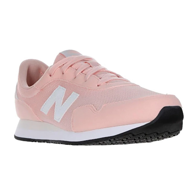 New Balance Kids 323 Shoes, Pink Haze/White, 6.5