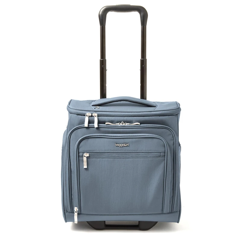Baggallini Expandable Underseat Carry-On, Mist, One Size