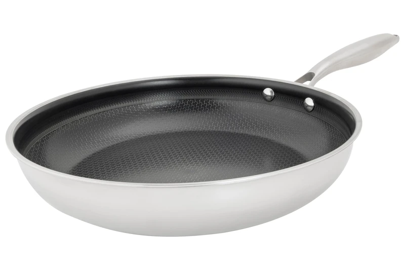 Cosy & Trendy Hexapro Stainless Steel Non-Stick Frying Pan, D28Xh5.5 cm - All Burners Including Induction