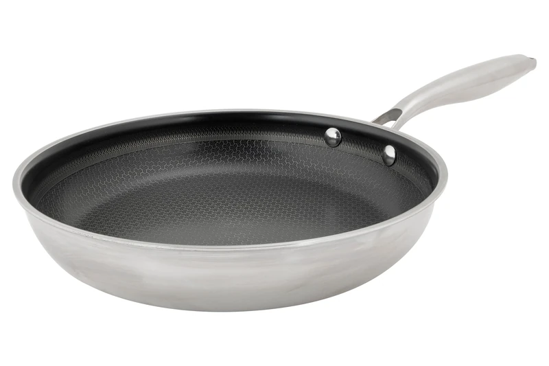 Cosy & Trendy Hexapro Stainless Steel Non-Stick Frying Pan, D24Xh4.5 cm - All Burners Including Induction