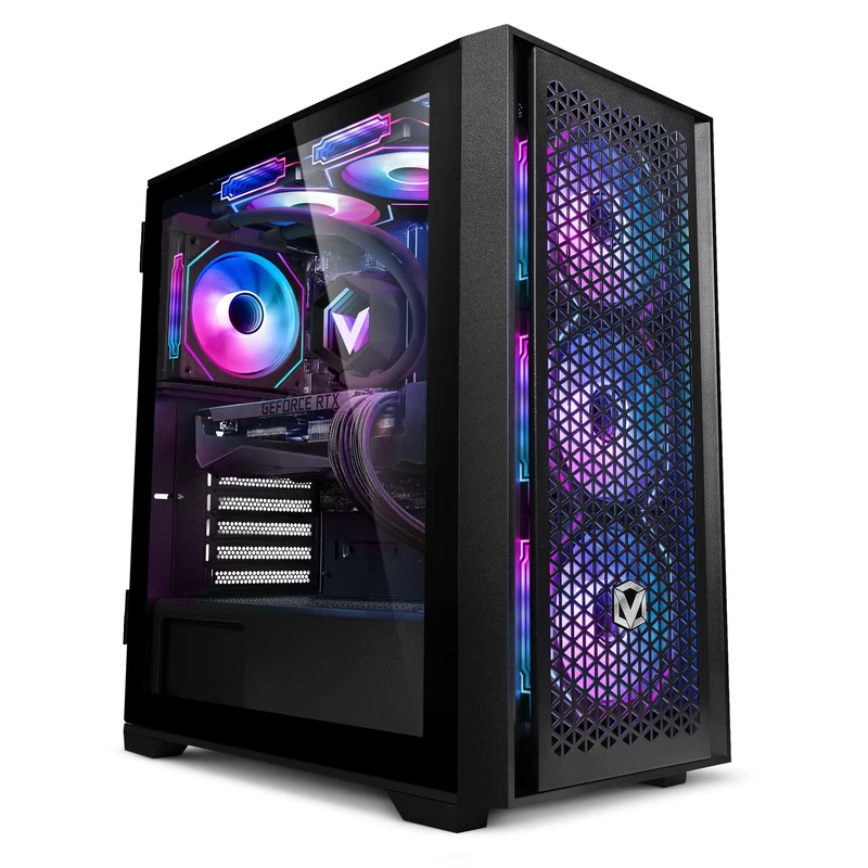 Vibox IV-349 Gaming PC • AMD Ryzen 7 5700X 4.6GHz • Radeon RX 9070 XT 16GB • 32GB RAM • 1TB NVMe SSD • Windows 11 • WiFi