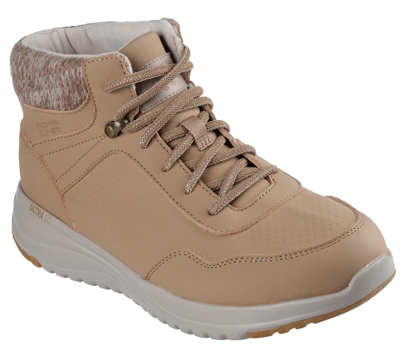Skechers Women's On-The-Go Stellar Ariana Sneaker, Chestnut Synthetic, 5 UK