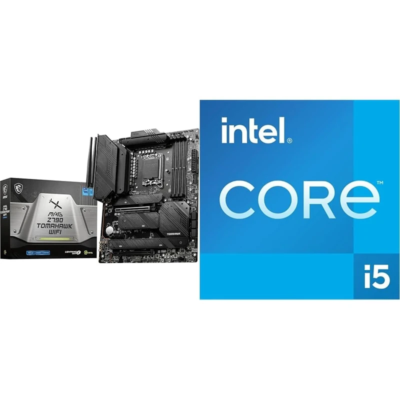 MSI MAG Z790 TOMAHAWK WIFI Motherboard ATX - Supports Intel Core 12/13th Gen Processors + Intel® Core™ i5-14600K Desktop Processor 14 cores