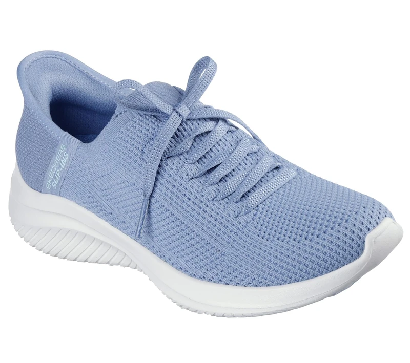 Skechers Women's Ultra Flex 3.0 Elevated Motion Sneaker, Slate Knit/Trim, 7.5 UK