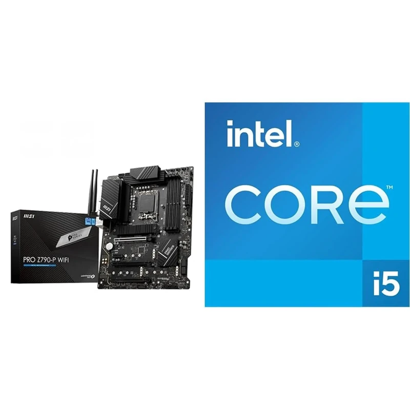 MSI PRO Z790-P WIFI Motherboard ATX - Supports Intel Core 12/13th Gen Processors + Intel® Core™ i5-14600K Desktop Processor 14 cores