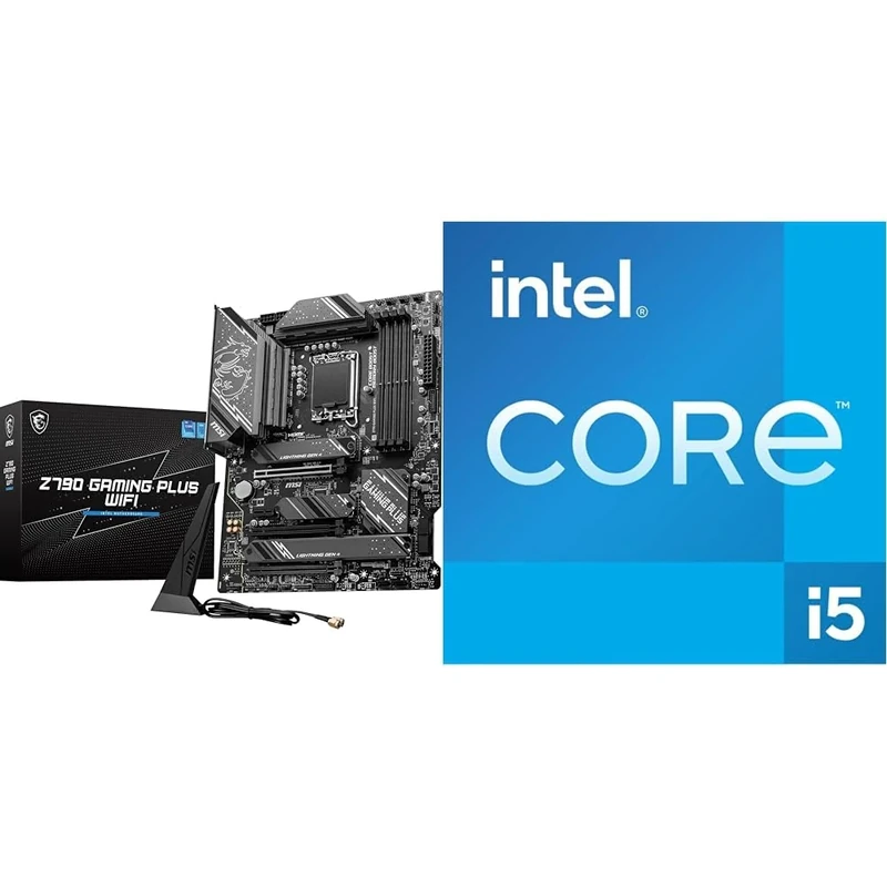 MSI Z790 GAMING PLUS WIFI Motherboard + Intel® Core™ i5-14600K Desktop Processor 14 cores