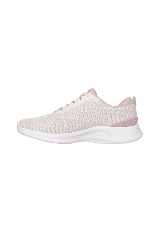 Skechers Women's Skech-Lite Pro 2.0 Everyday Pace Sneaker, Natural Mesh/Pink Trim, 3.5 UK