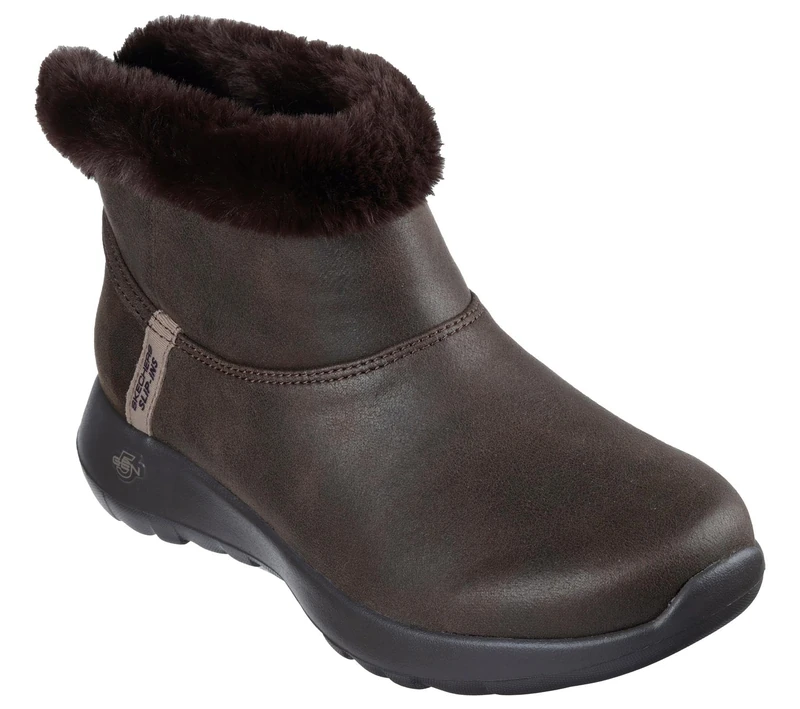 Skechers Women's On-The-Go Joy Cozy Dream Boots, Chocolate Textile, 9 UK