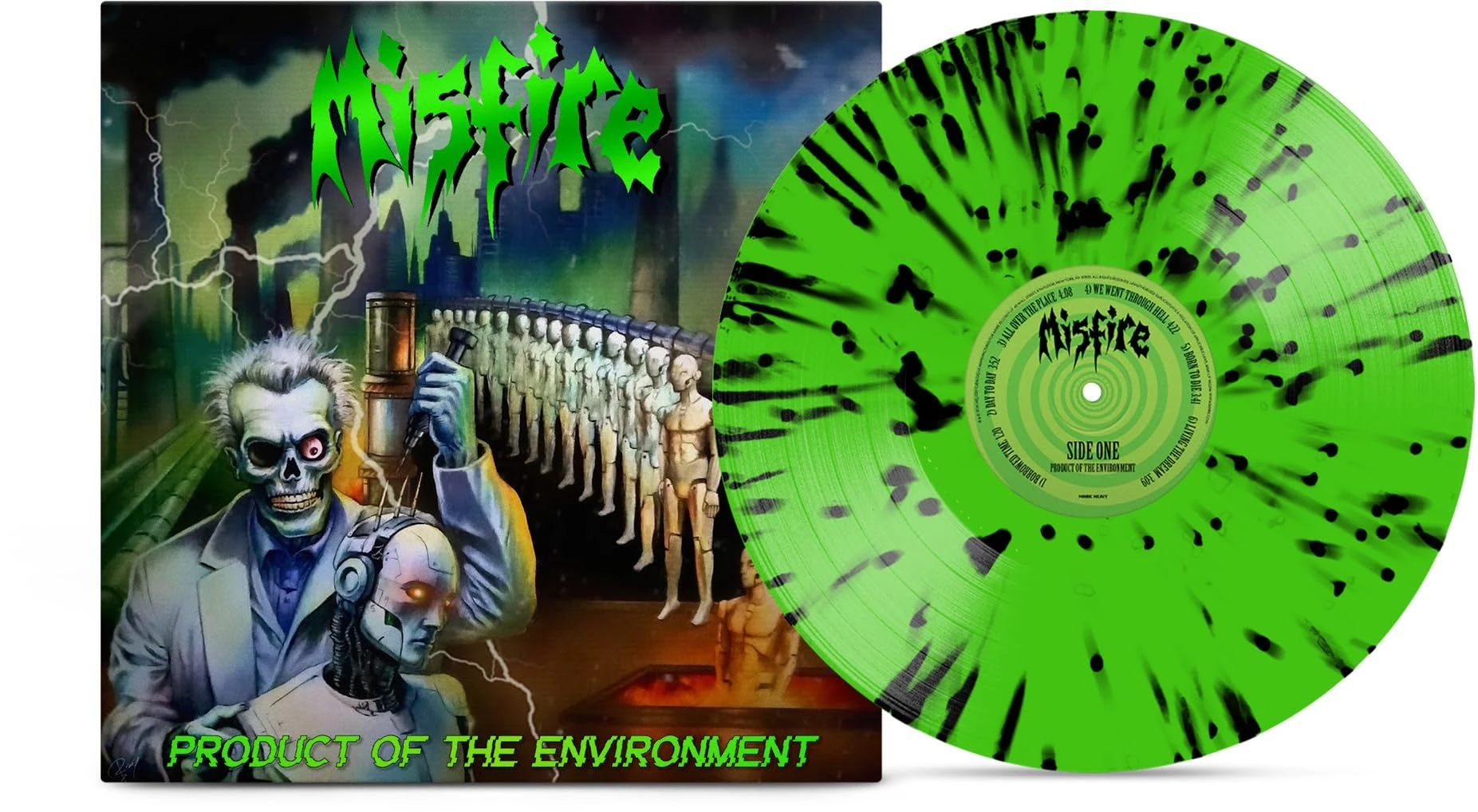 PRODUCT OF THE ENVIRONMENT (NEON GREEN & BLACK SPLATTER VINYL) [VINYL]