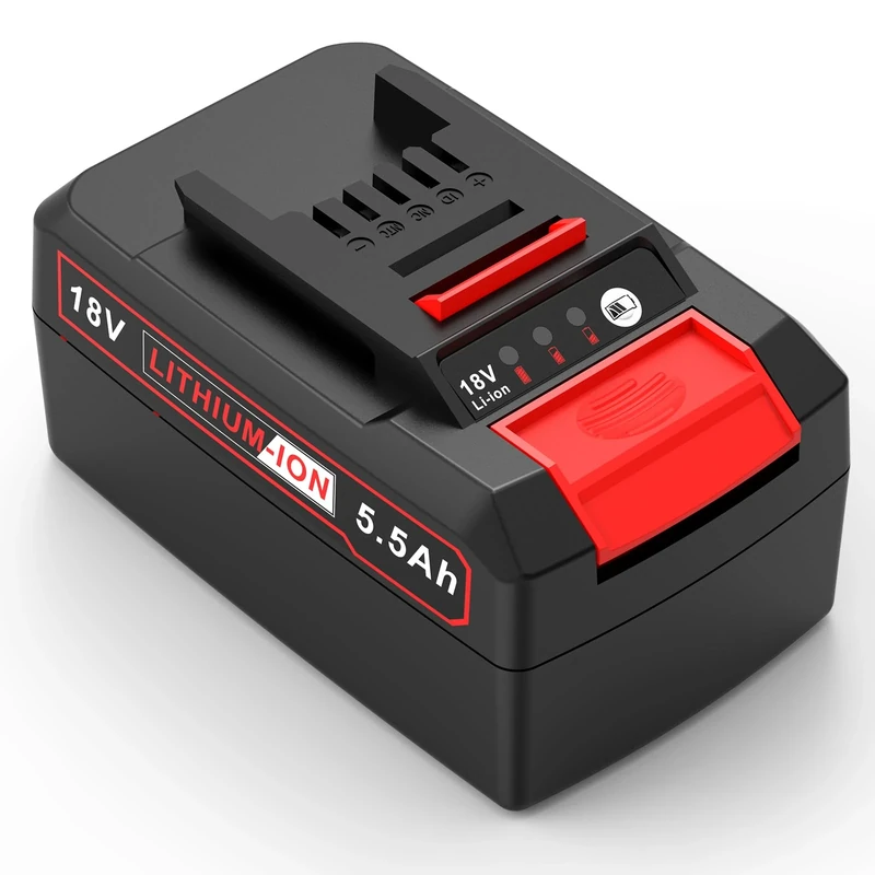 KEATFE 5500mAh Battery for Einhell Power X-Change 18V Tools, 5.5Ah Li-ion Battery Replacement Compatible With Einhell PXC Power Tools And Garden Machines