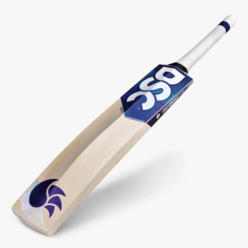 DSC Blu 6000 English Willow Cricket Bat | Material: Wood | For Men & Boys | Lightweight | Extended Power Zone | Ideal for Leather Cricket Ball