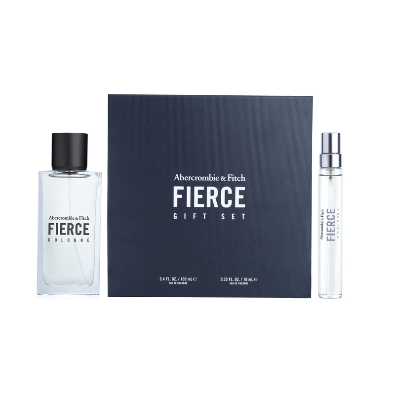Abercrombie & Fitch Fierce 2 Piece Gift Set: Eau de Cologne 100ml - Eau de Colog