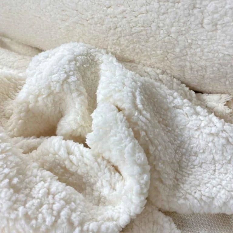 Babyline Sheepskin, Polyester, White, 50 Centímetros