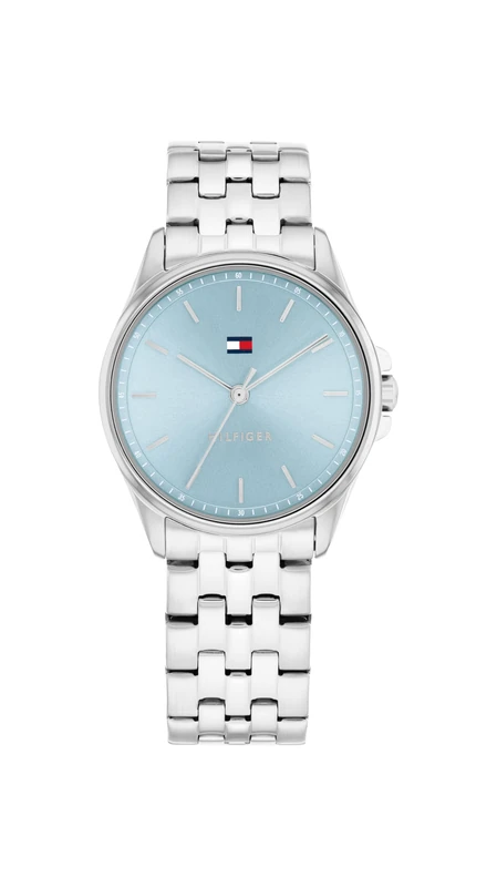 Tommy Hilfiger Three Hand Quartz Movement Watch for Women with Silver Stainless Steel Bracelet - 1782771