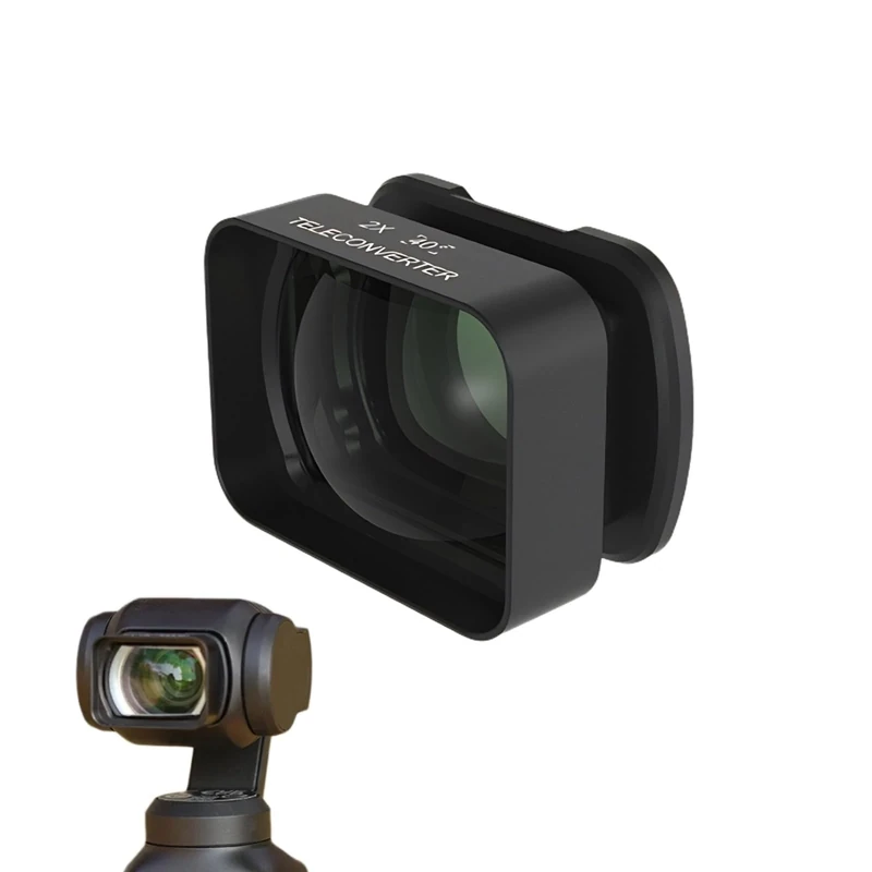 2X Telephoto Lens for Spirit Eye Osmo 2X Magnification Photography Lens Magnetic Attachment, High Definition Coating, Long Distance Photography