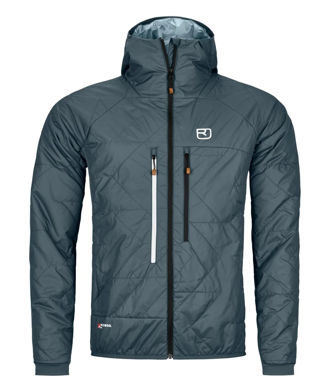 ORTOVOX Swisswool Piz Boe Jacket M - Dark Arctic Grey, S