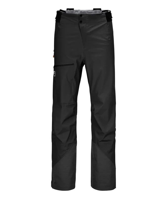 ORTOVOX 3L ORTLER PANTS M, 70718, black raven, S - long