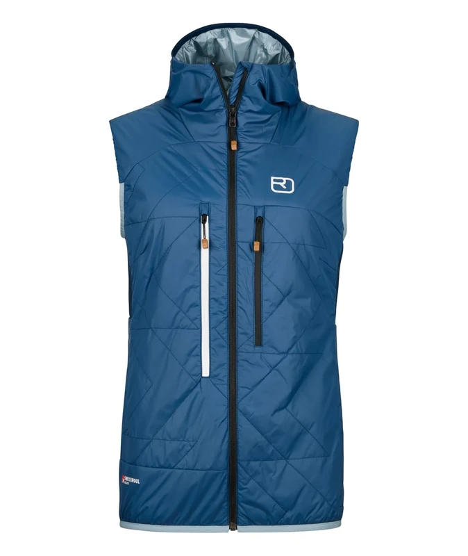 ORTOVOX SWISSWOOL PIZ BOÈ VEST W, 61532, sea surface, L