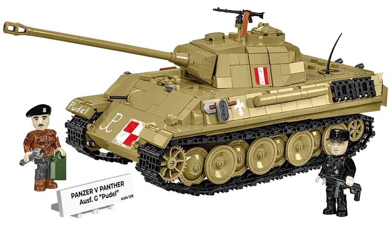 COBI PANZER V PANTHER Ausf.G Pudel, Olivgrün